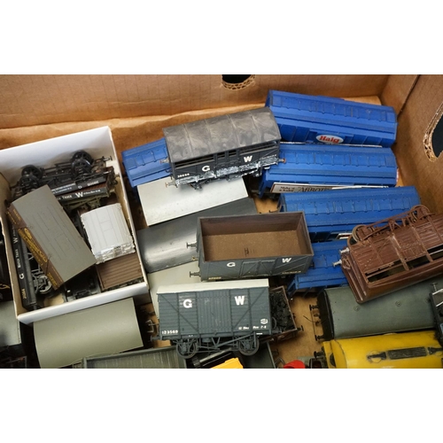 67 - Around 70 OO gauge items of rolling stock to include Lima, kit built, Ratio etc