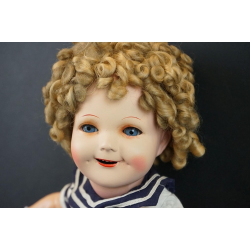 181 - Original 1930s Shirley Temple by Carl Bergner (Germany), a touch grubby but vg overall condition wit... 