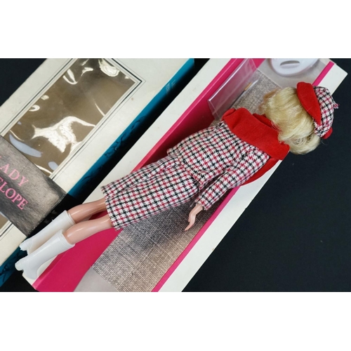 212 - Boxed 1960s Fairylite Thunderbirds Lady Penelope doll, based on Gerry Anderson's TV series, wearing ... 