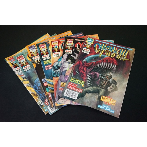 272 - Comics - Marvel Comics Overkill issues 1 to 47 with issues 26, 35 & 46 missing, issue 1 poster is pr... 