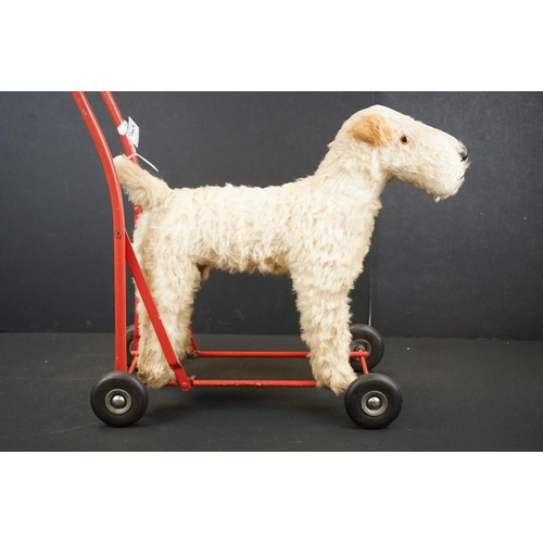 194A - Pedigree Soft Toys Ltd push along Fox Terrier