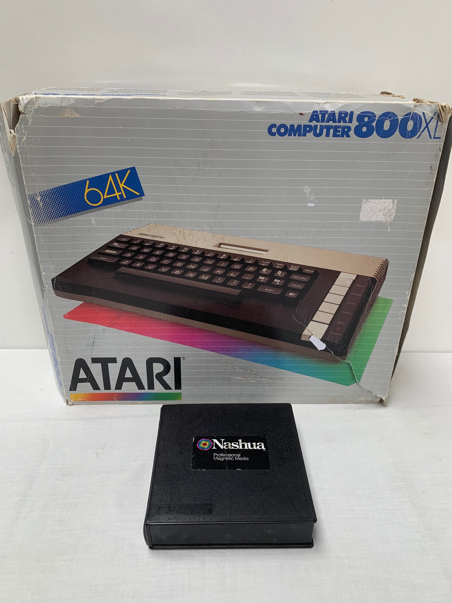 Vintage Atari 800XL Computer & Games