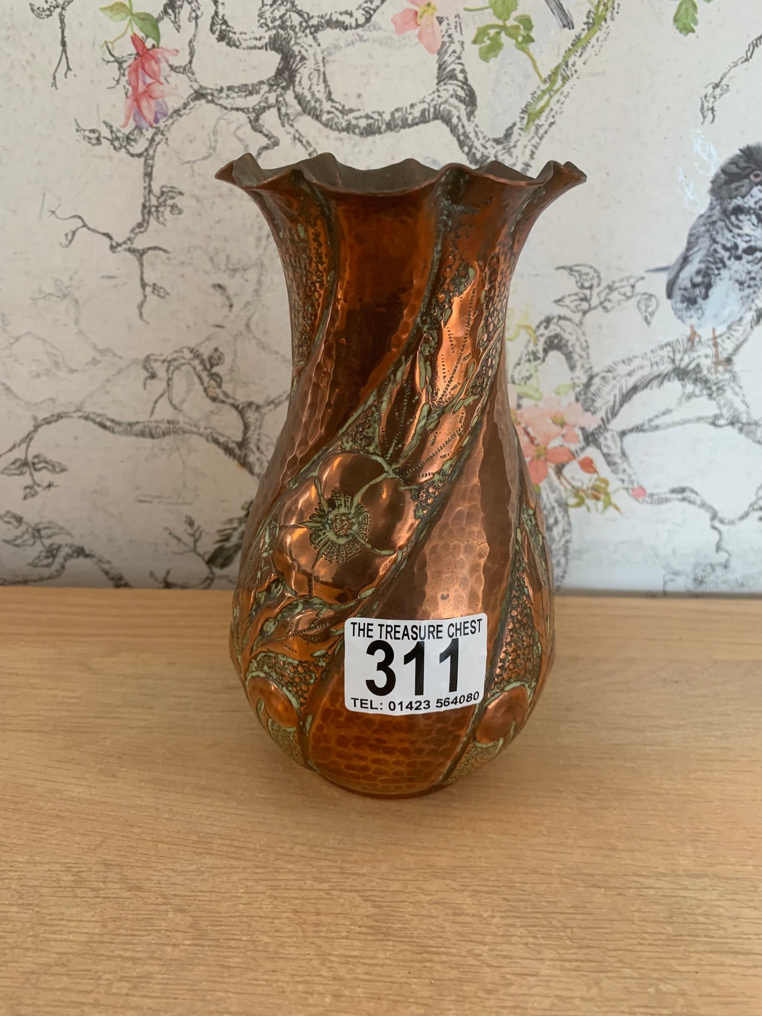 Handcrafted Copper Vase