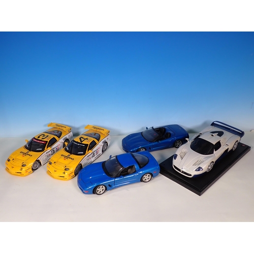 Eight Burago and other large scale diecast Cars Barnebys