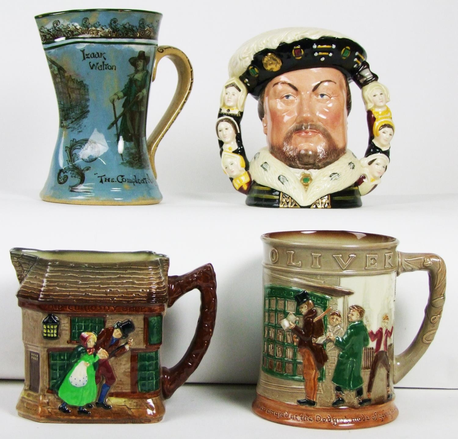 A Royal Doulton character jug Henry VIII, 754/991; an Old Curiosity ...