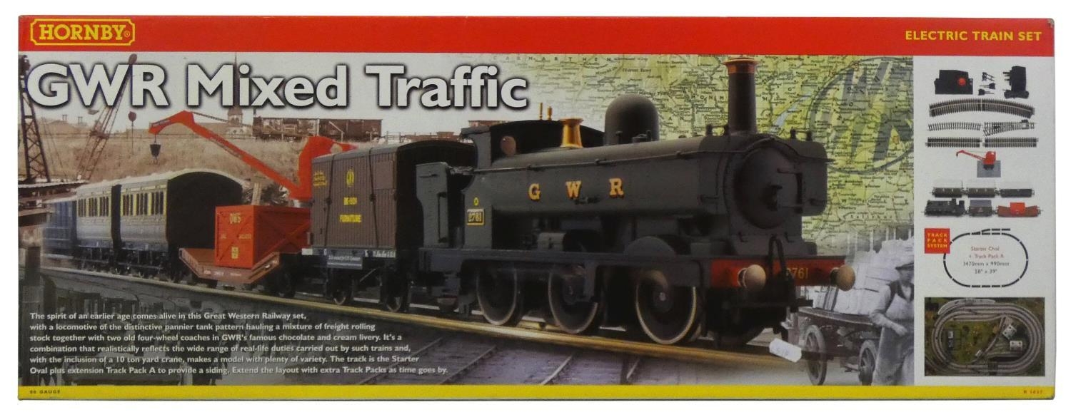 hornby gwr mixed traffic electric train set