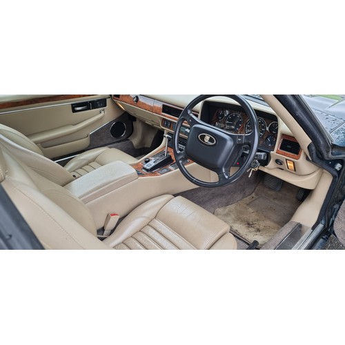 524 - 1991 Jaguar XJS Coupe, 3980 cc. Registration number J316 KRH. Chassis number SAJJNAED3EK180597. Engi... 