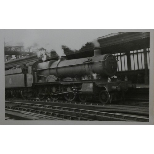 131 - Cab plate 5966, cast brass for Ashford Hall, brass ex GWR, built March 1937, first shed allocation W... 