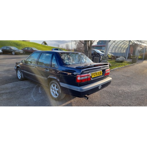 419 - 1996 Volvo 850 CD, 2435cc petrol, manual. Registration number P278 XJO. Chassis number YV1LS5522V237... 