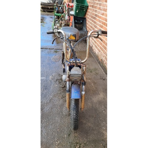 511 - c.1985 Motobi Motorella GL mini bike. Registration number not registered. Frame number 33549. Engine... 