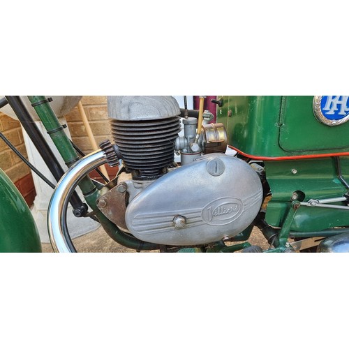 527 - 1959 Excelsior Universal, 150cc. Registration number 382 UXE (non transferrable) Frame number PU9/67... 