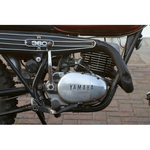 537 - 1972 Yamaha RT3 360, 351cc. Registration number NOVA 18E156878. Frame number RT1-142771. Engine numb... 
