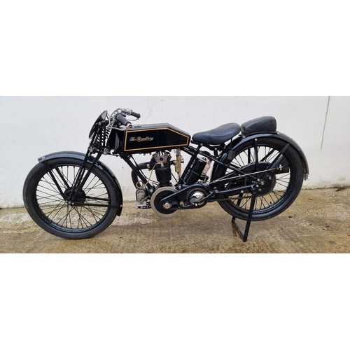 550 - 1923 Bradbury Racing Model, 348cc. Registration number SV 8652. Frame number TT23/1. Engine number (... 