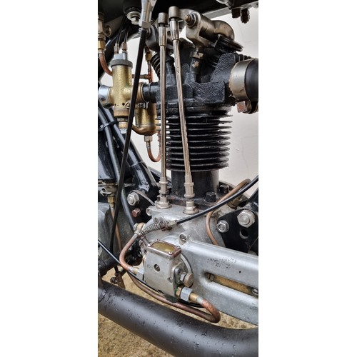 550 - 1923 Bradbury Racing Model, 348cc. Registration number SV 8652. Frame number TT23/1. Engine number (... 