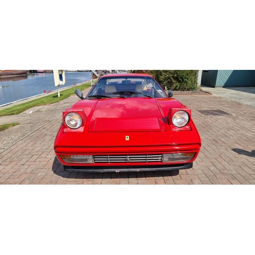 324 - 1986 Ferrari 328 GTB, LHD, 3,200cc. Registration number D4 GTB. Vin number ZFFWA19B000066423. Engine... 