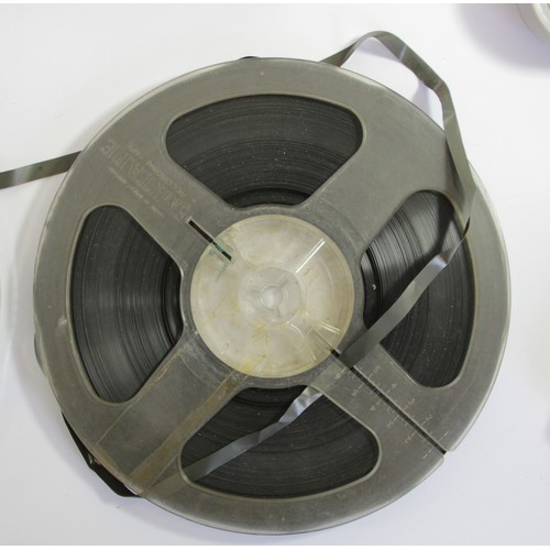 108 - A collection of 8mm reel to reel films, to include erotic films, Laurel and Hardy, Charlie Chaplin a... 