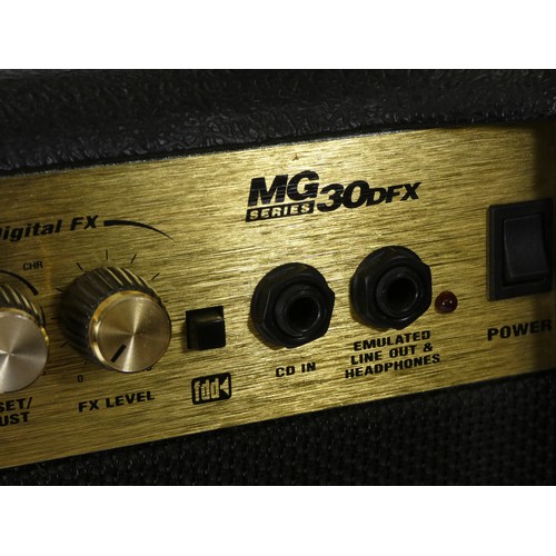 141 - A Marshall MG 30 DFX guitar amp