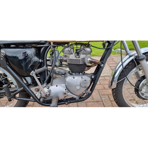 617 - 1978 Triumph Trophy 650cc. Registration number BDV 420T. Frame number KA 12756. Engine number TR6R A... 