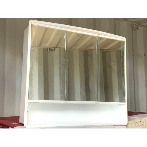 26 - Thirty Jokey Lymo bathroom cabinets, with mirrored front, boxed, 58cm x 15cm x 49cm, boxed, new old ... 
