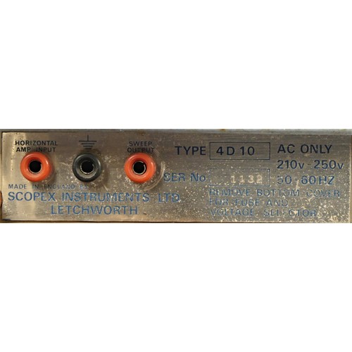 31 - A Scopex 4D 10 Oscilloscope