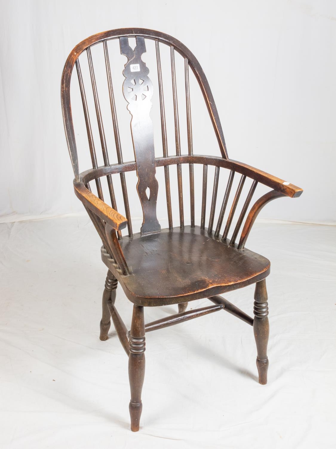 19TH C WINDSOR CHAIR