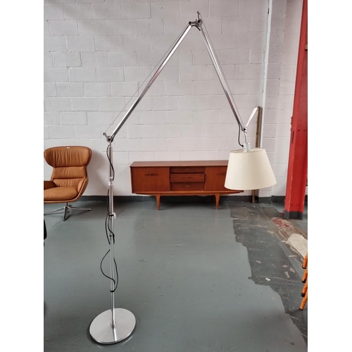135 - An Italian Tolomeo floor lamp with dimmer designed by M. De Lucchi and G. Fassina for Artemide