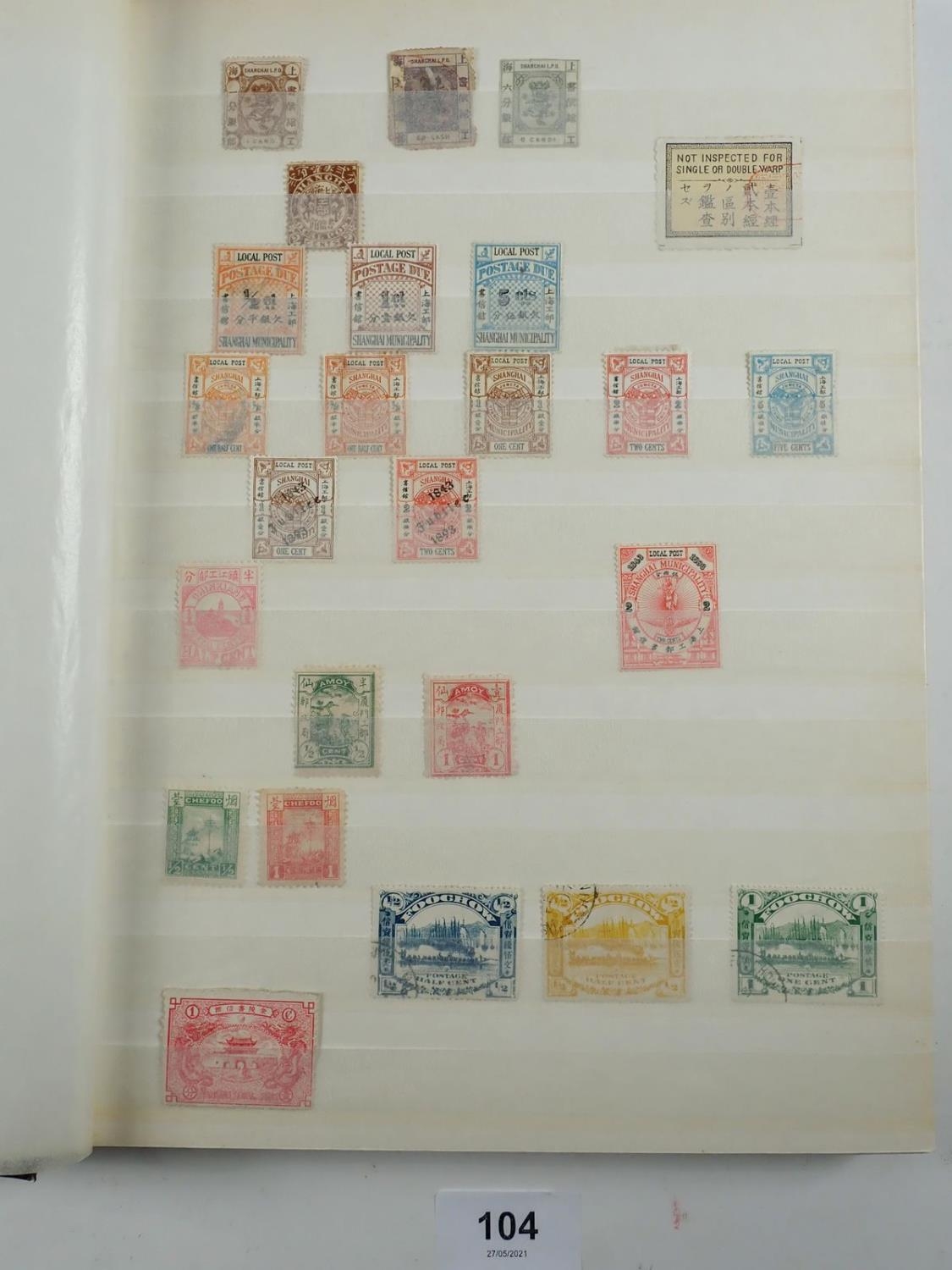China: Stamps from late 1800s on in well...