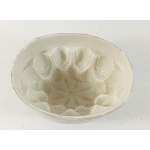 54 - A jelly mould printed recipe for Corn Flour Blancmange