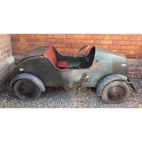 971 - An Atco Junior Safety First Trainer Car - these were produced in 1938 by Atco (the lawnmower manufac... 