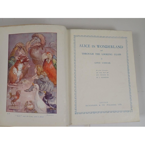 532 - Alice in Wonderland illustrated by M L Clements published by Hutchinson