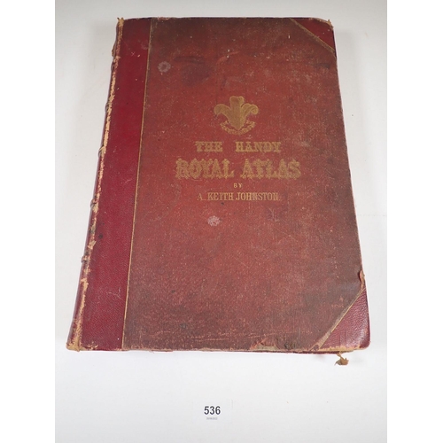536 - A Handy Royal Atlas by Keith Johnson