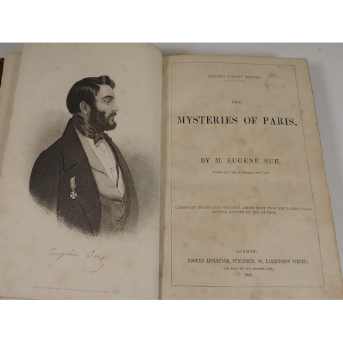 550 - A Dictionary of Classical Antiquities 1902 and The Mysteries of Paris by Eugene Sue 1847