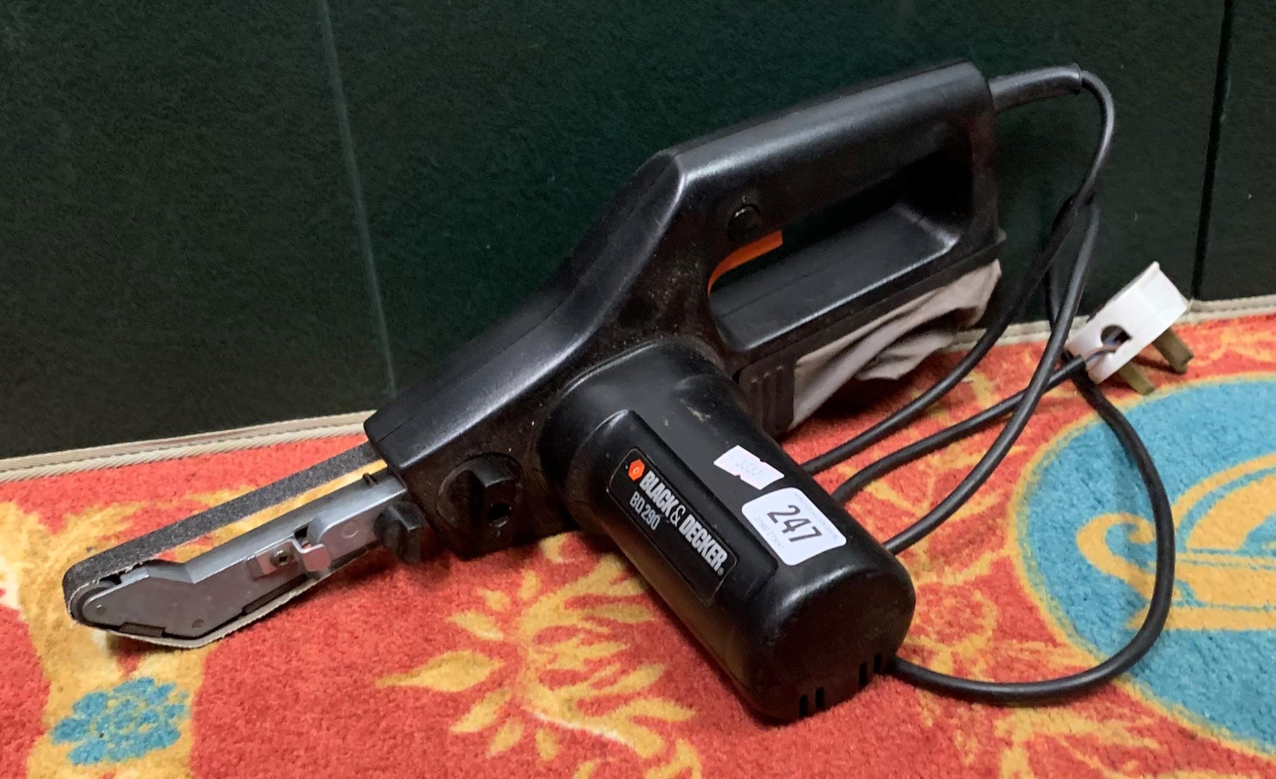 Black And Decker BD290 belt sander