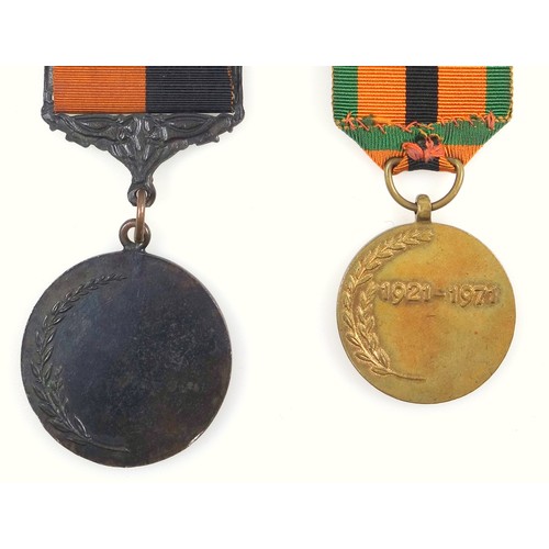 616 - An important pair of Irish War of Independence medals. Cogad Na Saoirse, General Service Medal 1917-... 
