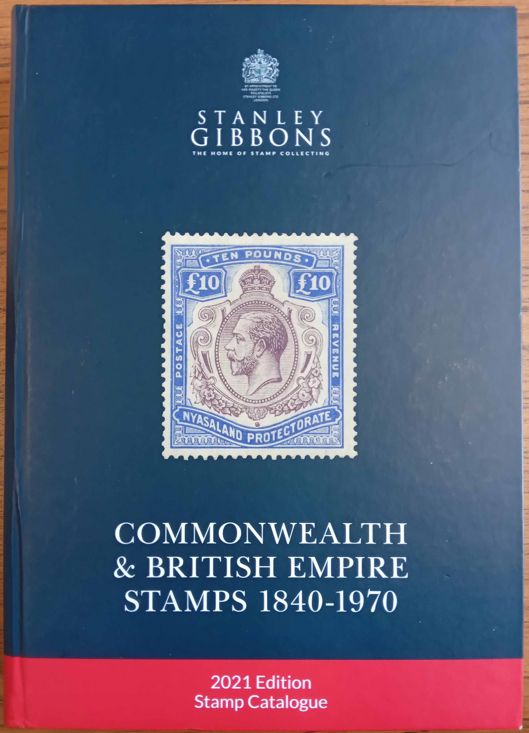 SG COMMONWEALTH & EMPIRE STAMPS 18401970 2021 edition. In excellent
