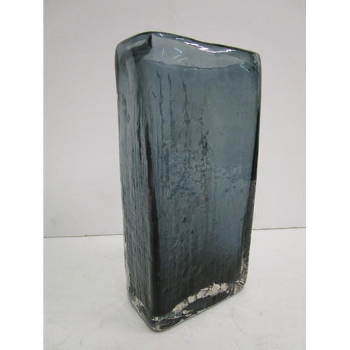 7 - Geoffrey Baxter for Whitefriars Glass - a bamboo glass vase in Indigo colourway, design number 9869
... 
