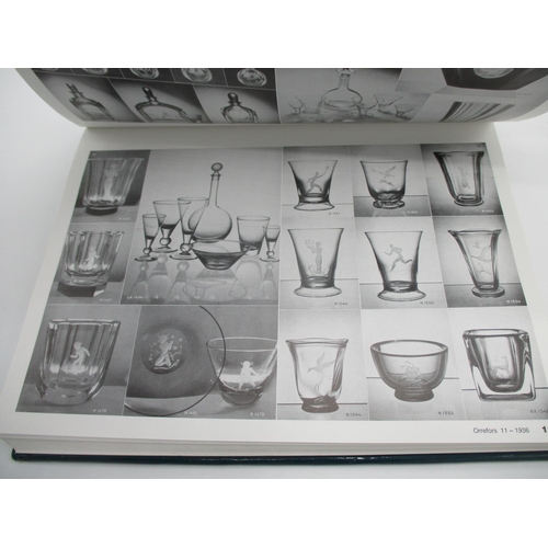 298 - Glass Design Interest - a book - Swedish Glass Factories Production Catalogues 1915-1960, Helmut Ric... 