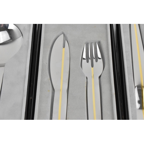 45 - A collection of boxed Art Deco style WMF for Maxim's de Paris cutlery, designed by Pierre Cardin, co... 