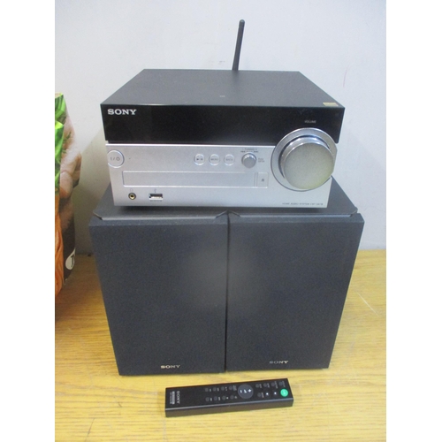 Sony CMTSX7B CEK Hi-Fi sound system with multi-room high resolution audio playback CD and DAB
Location: 1.2