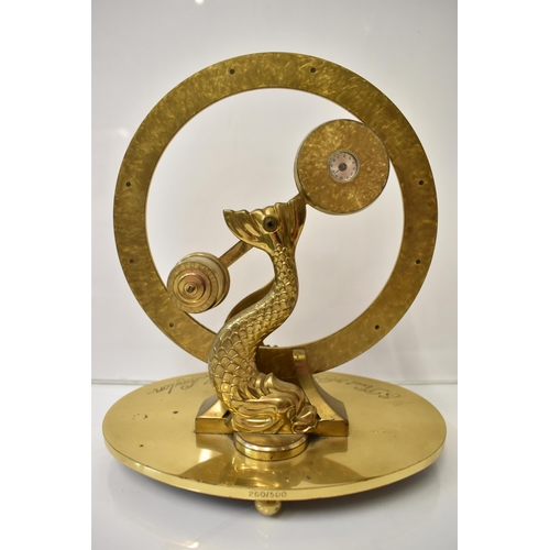 9 - A limited edition E Dent & Co Ltd 41 Pall Mall London 
Chronological Equilibrium Mystery Clock, No.2... 