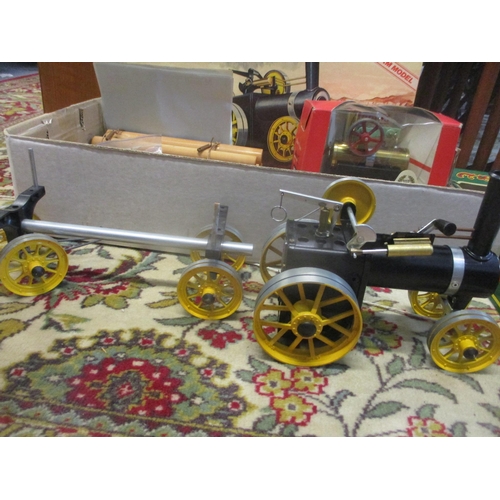 19 - A Mamod traction engine kit, made up, in original box A/F
Location: RWF