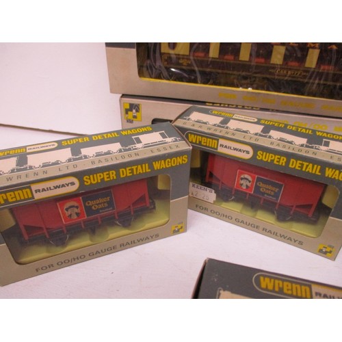 3 - Wrenn 00 gauge rolling stock and coaches, comprising of three Pullman cars 1st Class, W6002, Brake 2... 