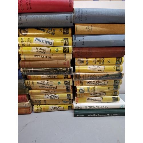 51 - A collection of 51 Sapper books to include 23 First Editions 
Location: 6.4