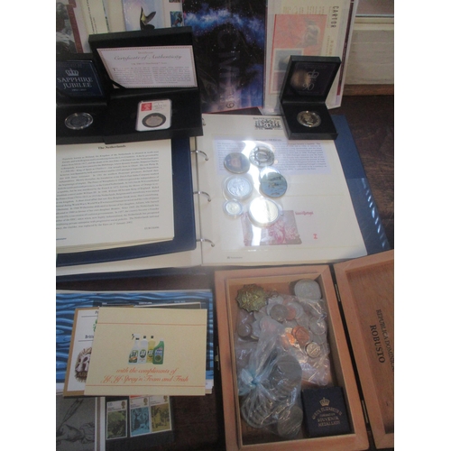 22 - Euro Coin and Banknote Albums, UK Coins, Stamps and FDCs
Location: RWB