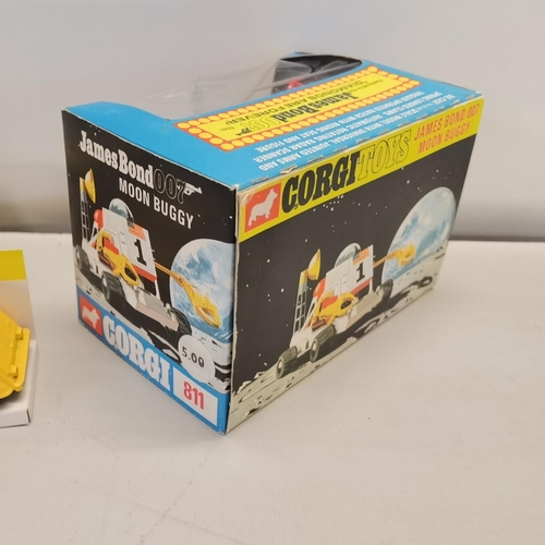 10 - Corgi 811 James Bond 007 Moon Buggy featured in Diamonds are Forever, together with a Corgi James Bo... 