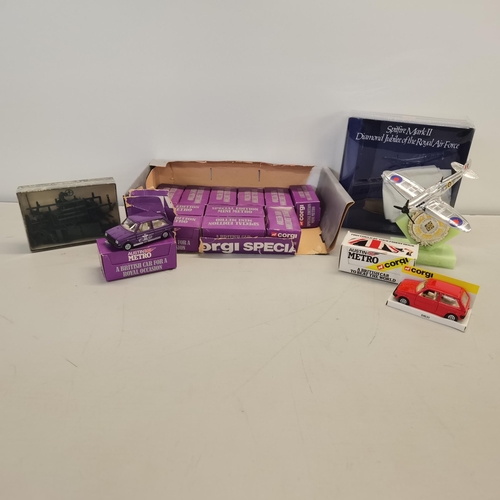 20 - A mixed lot of Dinky and Corgi toys to include twelve boxed Corgi Special Edition Mini Metro 1981, a... 