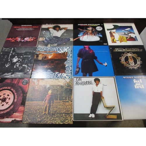 A large collection of miscellaneous late 20th Century LP's to include Sting, Wings and Average White Band
Location: G