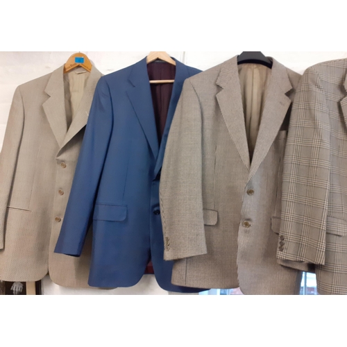 53 - Five gents jackets to include Cerruti 1881 and Jaeger in varying sizes 46R,48R and 50R
Location: Rai... 