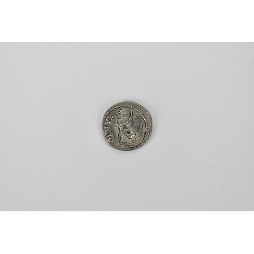 10 - Celtic coinage: Trinovantes and Catuvellauni, a silver 1/4 stater of Cunobelin (A.D.10-43) 13mm, 1.2... 