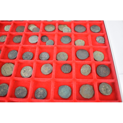 17 - A large group of mostly 4th century Roman Empire bronze coinage to include Constantine 'The Great' c... 